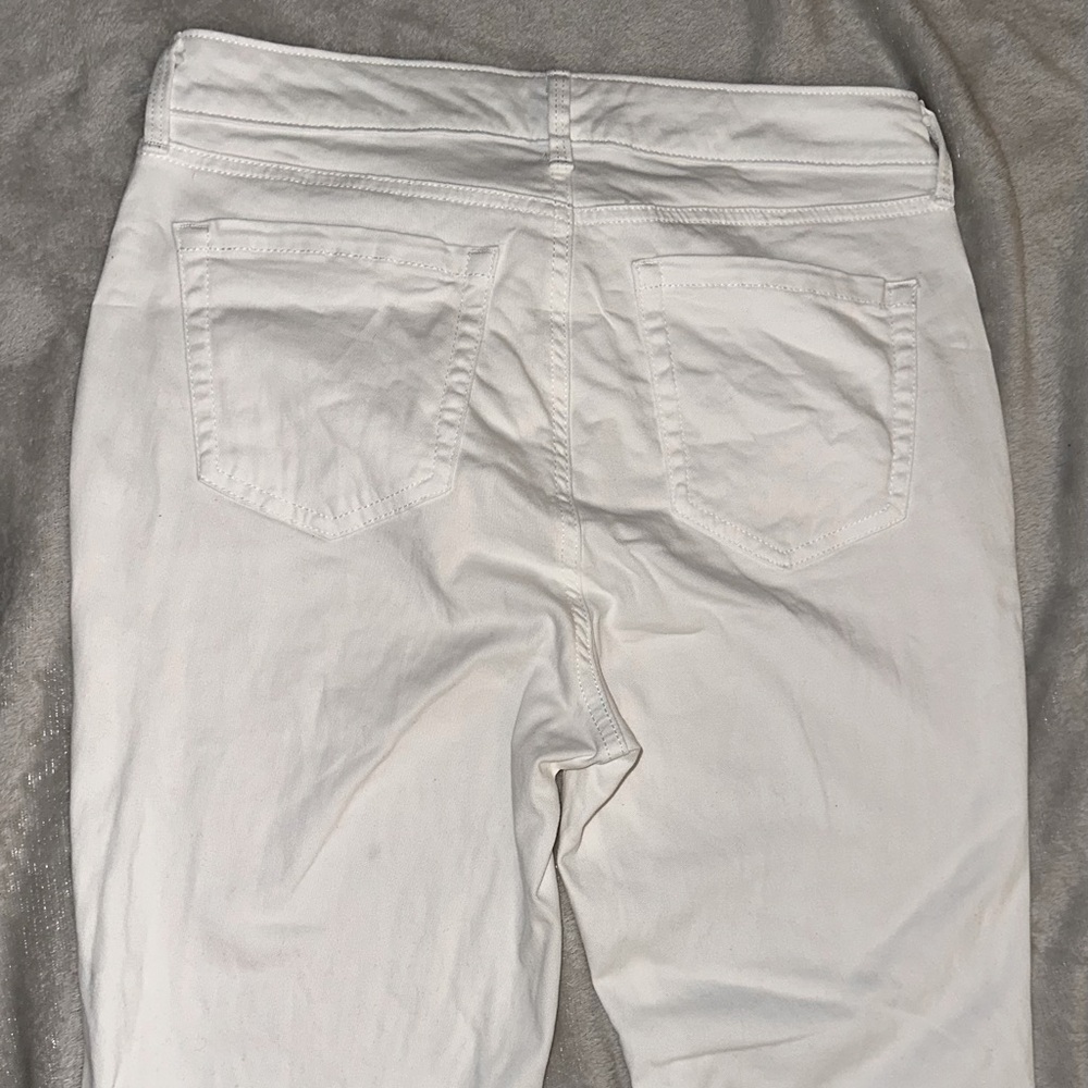 Charter Club Lexington Straight White Jean